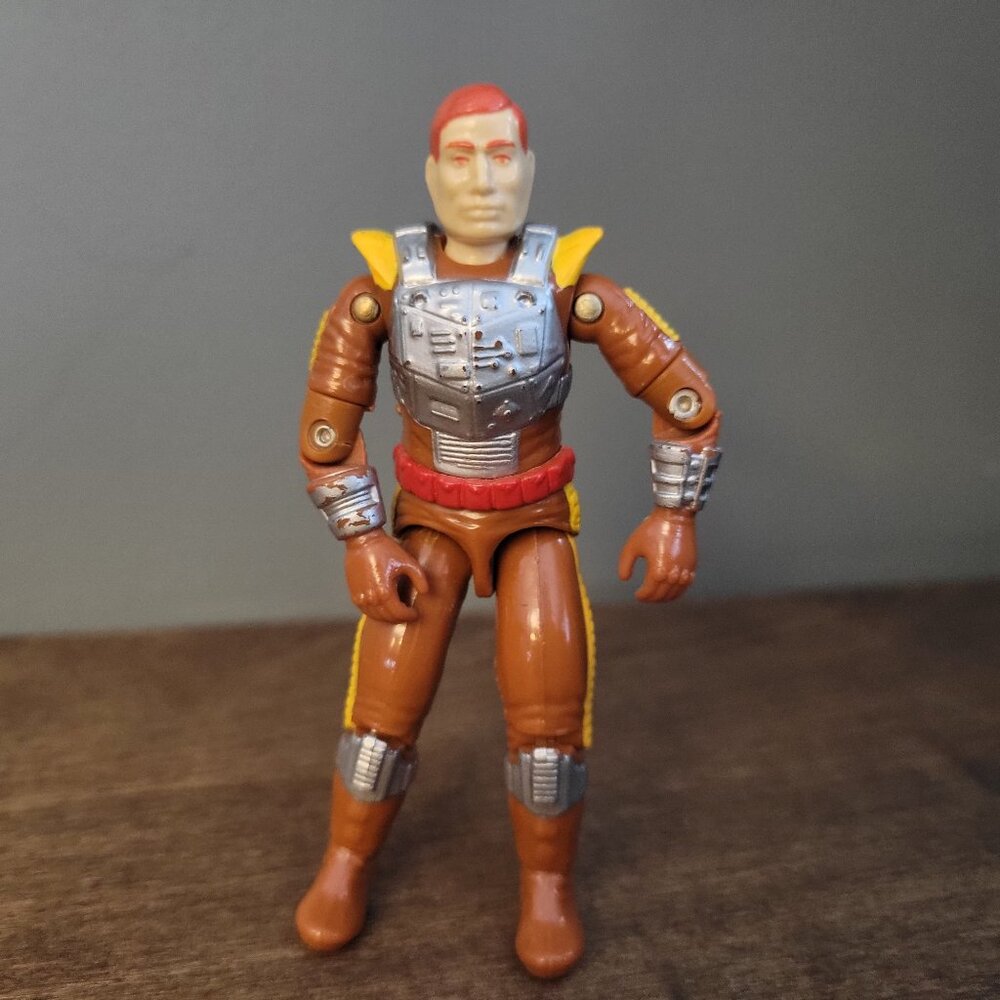 Vintage GI Joe Charbroil Action Figure Brazil Estrela Comandos em Ação